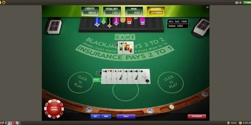 Blackjack Cách Chơi - Hướng Dẫn Chuẩn Xác Cho Người Mới 4 blackjack-cach-choi